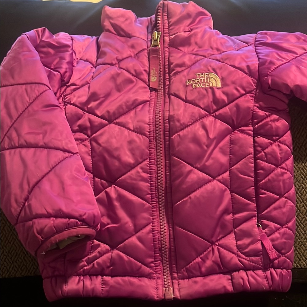The North Face Fuchsia Quilted Jacket